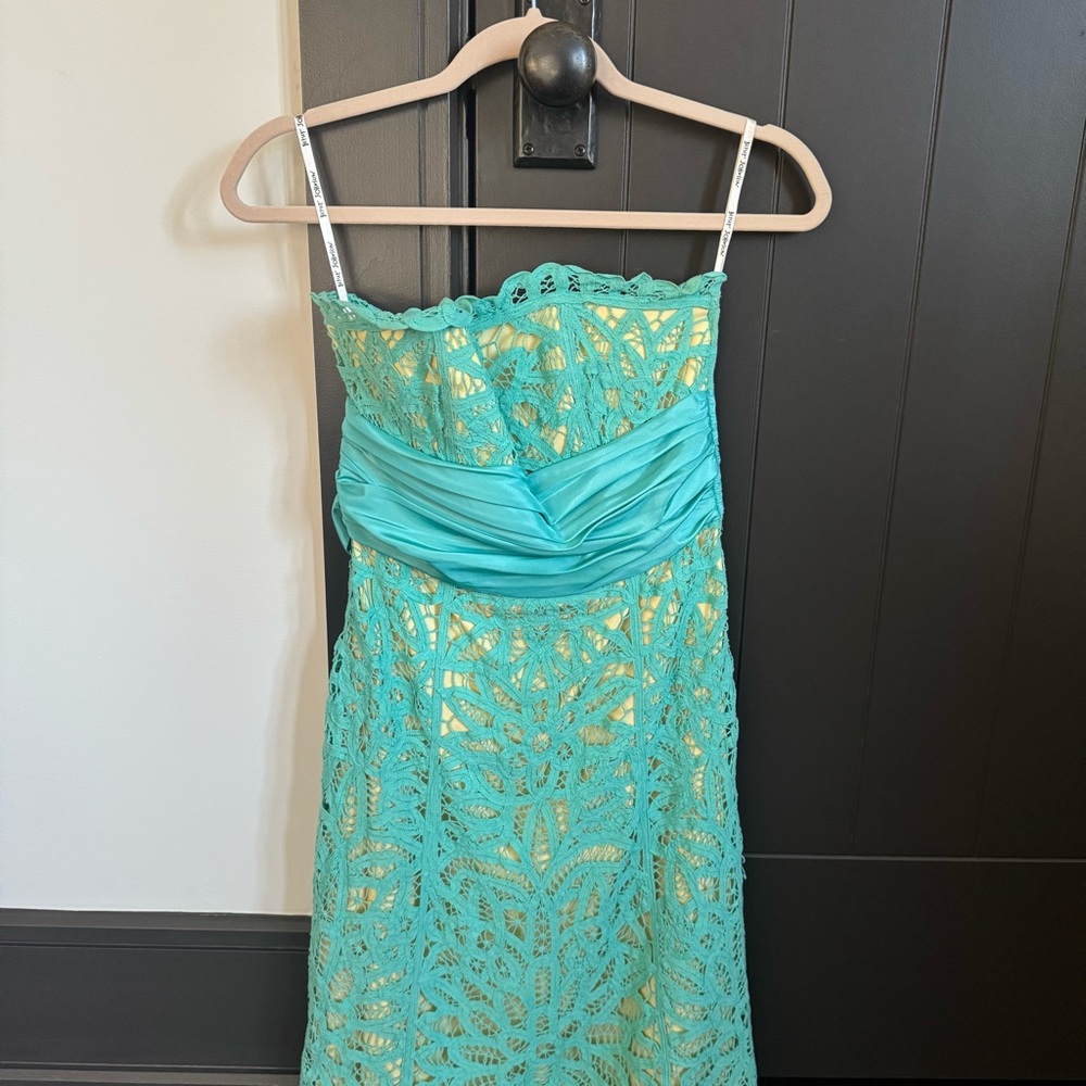 Betsey Johnson Yellow Satin Dress